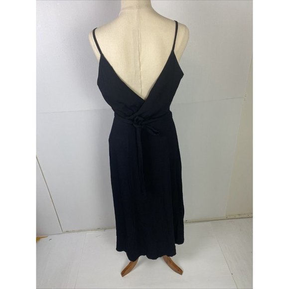 BNWT Kookaï HUNTINGTON WRAP DRESS BLACK Colour Size 34 AU 10 - Picture 6 of 10